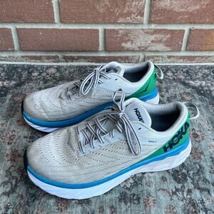 Hoka One One Arahi 4 / Mens 8.5 / Lunar Rock Gray Blue Running Shoes 1106473